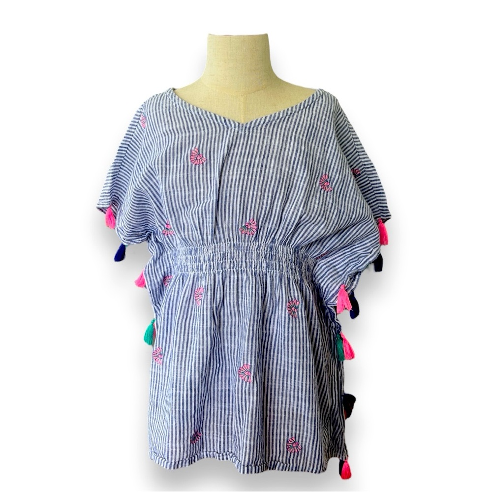 Vineyard Vines - Blue stripped blouse